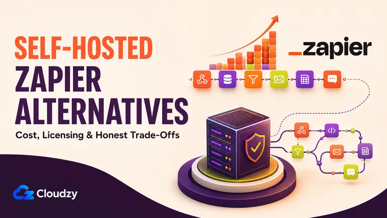 Cost model comparison between usage-based Zapier tasks and a fixed-cost self-hosted workflow automation VPS
